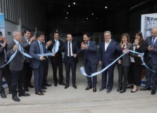 Sáenz inauguró en Güemes una planta francesa especialista en extracción directa de litio