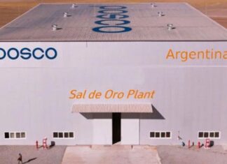 Posco inauguró la primera planta comercial de hidróxido de litio de Argentina en General Güemes