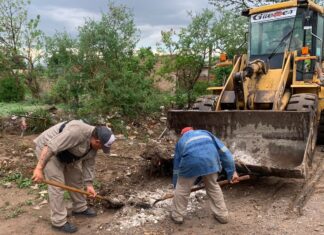 La Municipalidad de General Güemes continúa realizando trabajos en la ciudad
