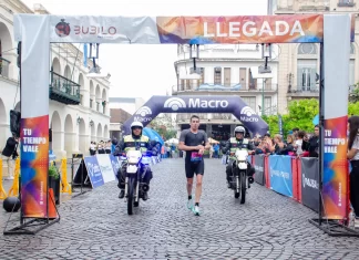 Alrededor de 300 atletas participaron de la 38º edición del Biatlón de la Cumbre