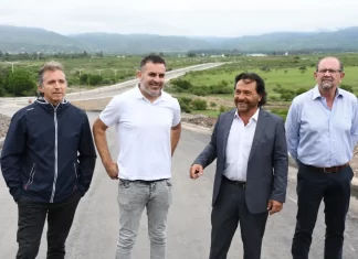Se habilitó la nueva vía de circulación entre barrio Grand Bourg y Circunvalación Oeste