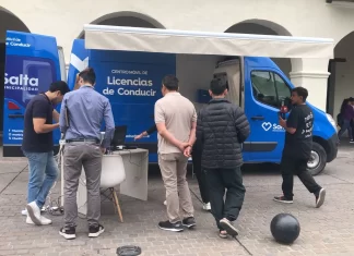 La Municipalidad de Salta presentó el Móvil de Licencias de Conducir