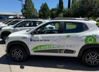 Aguas del Norte incorporó vehículos eléctricos y ecológicos a su flota