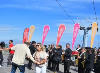 Música Navideña en la cima del Cerro San Bernardo