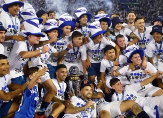 Velez venció a Huracán por 2-0 y se consagró campeón de la Liga Profesional