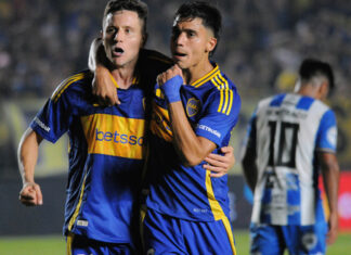 Con el debut de Ander Herrera Boca goléo a Argentino de Monte Maiz