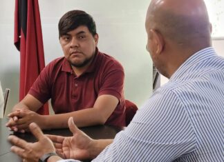 Concejales del departamento La Caldera se reunieron con autoridades del Ente