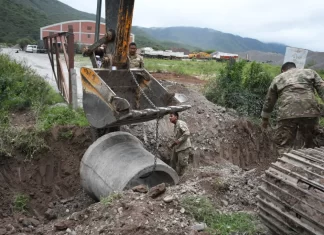 Finalizó la obra de refuncionalización y entubado del canal pluvial Urkupiña