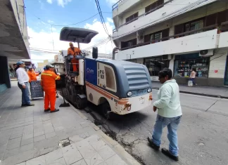 Verano en Obra: Realizan fresado para la repavimentación de calle Ituzaingó