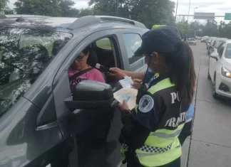Controlaron 1800 vehículos y hubo 37 alcoholemias positivas en el operativo de fin de año