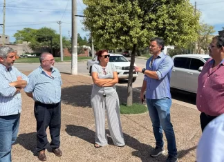 Evaluaron el estado del servicio de agua y saneamiento en El Galpón