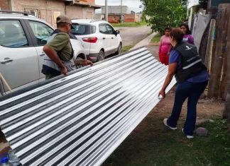 Asisten a familias de Cerrillos y Chicoana afectadas por las fuertes lluvias