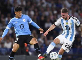 Con varias bajas por lesión y amarillas, Argentina enfrenta a Uruguay por eliminatorias