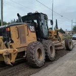 Continúa la obra de repavimentación en la avenida Ex Combatientes de Malvinas