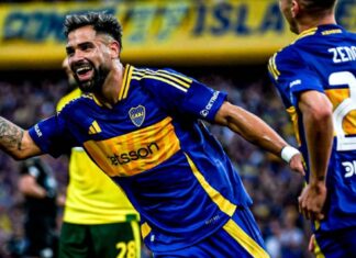 Boca aplastó a Defensa y Justicia en la bombonera