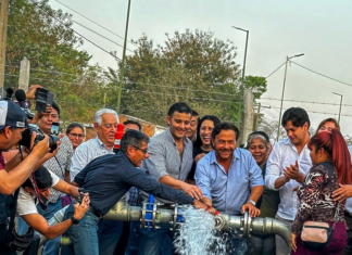 Avanza la perforación simultánea de 18 pozos de agua en la provincia