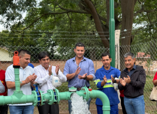 La Provincia habilitó un nuevo pozo de agua en Aguaray