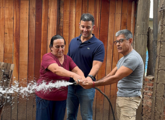 Se habilitó la red de agua potable para cien familias del barrio Tartaguito en Tartagal