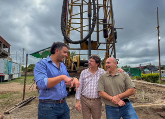 El Gobierno provincial puso en marcha la obra de una nueva fuente de abastecimiento de agua potable para General Güemes
