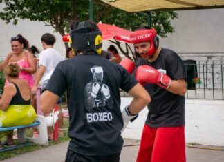 Iniciaron las clases de boxeo en las Escuelas Municipales