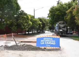 Amplio operativo de hormigonado en Tres Cerritos