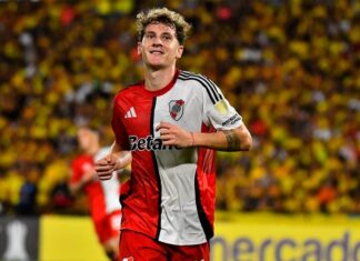 River consiguió un importante triunfo frente a Barcelona de Guayaquil