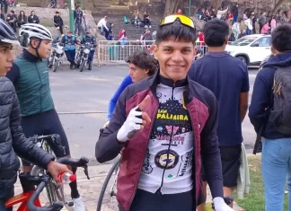 La clásica 1° de mayo: El joven sanjuanino Uriel Morán ganó la categoría Juveniles