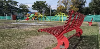 Comenzó la restauración de diversas plazas de la zona sur de la ciudad