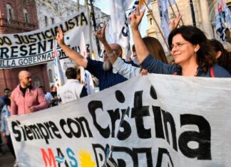 El peronismo marcha a Plaza de Mayo para respaldar a Cristina Kirchner