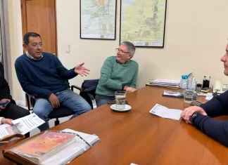 Coordinan obras de infraestructura, para llegar con más servicios a un nuevo loteo en Coronel Moldes
