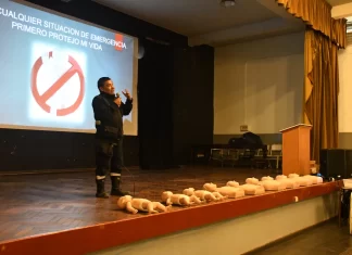 Cerca de 400 alumnos de la escuela Einstein se capacitaron en Primeros Auxilios