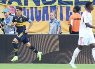 Boca no lo pudo aguantar y empató 2-2 con Benfica