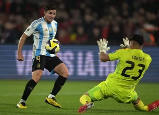 Argentina venció 1-0 a Chile y ganó las Eliminatorias sudamericanas