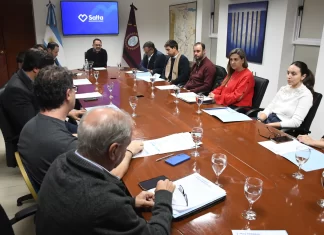 El intendente Emiliano Durand se juntó con miembros del sector minero e industrial