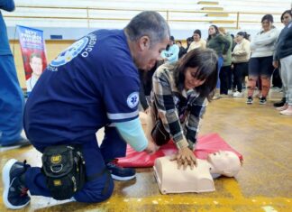 Capacitación en RCP para docentes en General Güemes