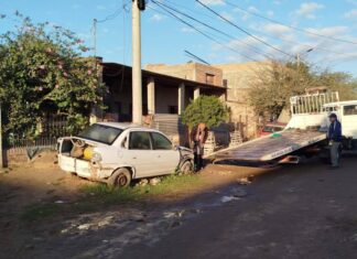 Levantamiento de vehículos abandonas en General Güemes
