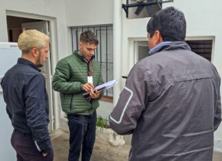 El Ente asesoró a vecinos de Villa Belgrano por artefactos quemados