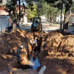 Operarios de Aguas del norte sufrieron accidente en la zona norte de la provincia