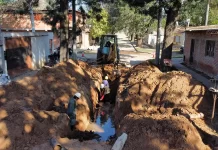 Operarios de Aguas del norte sufrieron accidente en la zona norte de la provincia