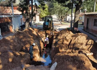 Operarios de Aguas del norte sufrieron accidente en la zona norte de la provincia