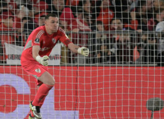 River se metió en los cuartos de la Copa Libertadores gracias a Franco Armani