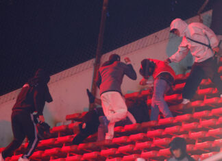 Graves incidentes entre hinchas de Independiente y la U de Chile