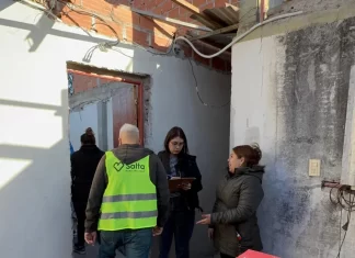 Realizaron un relevamiento en distintos barrios luego del fuerte viento