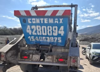 Se volvió a sancionar a una empresa por arrojar basura en un lugar no autorizado