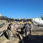 Plan Vial Zona Norte: inició el hormigonado en la colectora de avda. Bolivia