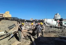 Plan Vial Zona Norte: inició el hormigonado en la colectora de avda. Bolivia