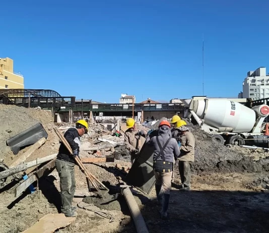 Plan Vial Zona Norte: inició el hormigonado en la colectora de avda. Bolivia
