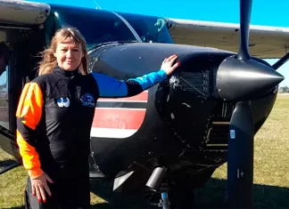 Una mujer murió durante un salto en paracaídas en Miramar
