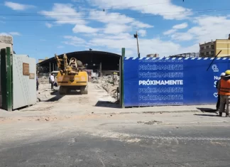 Mercado San Miguel, se concretó la 1ra etapa de perforación de suelo sobre calle Urquiza