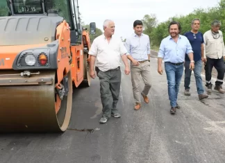 Sáenz en la ruta nacional 50: “Estamos poniendo en condiciones la traza porque la gente no puede seguir esperando”